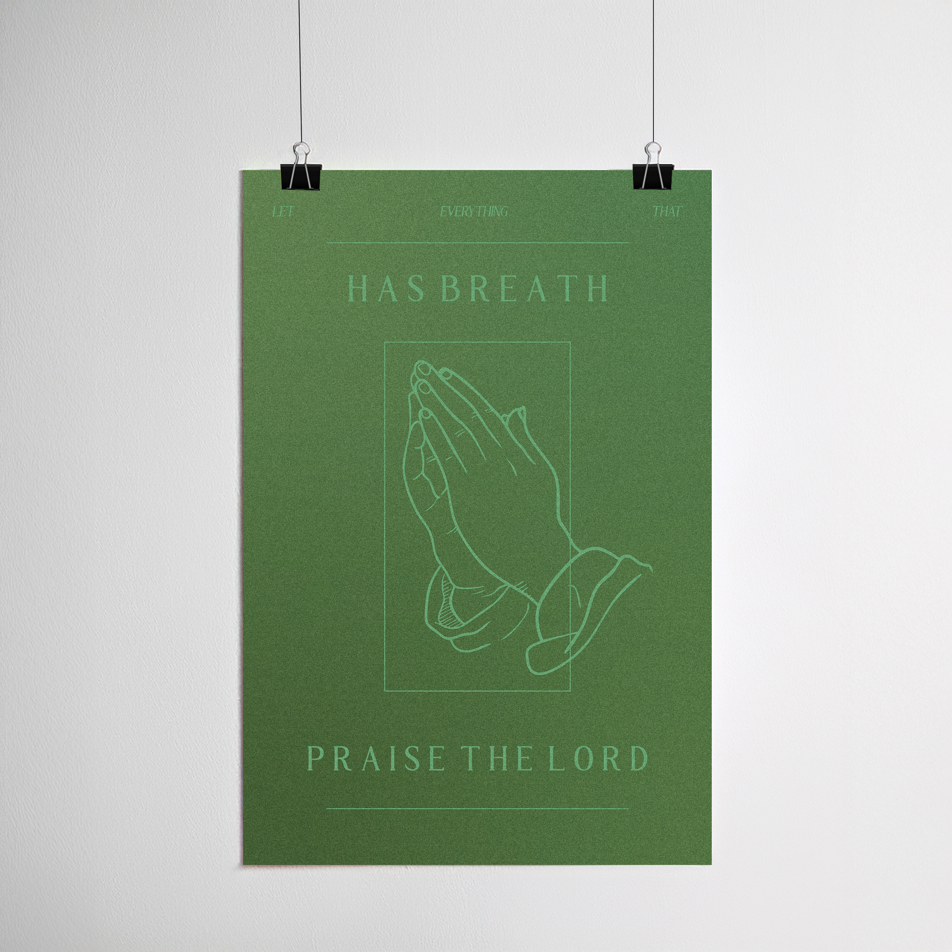 Psalm 150:6 print frame options