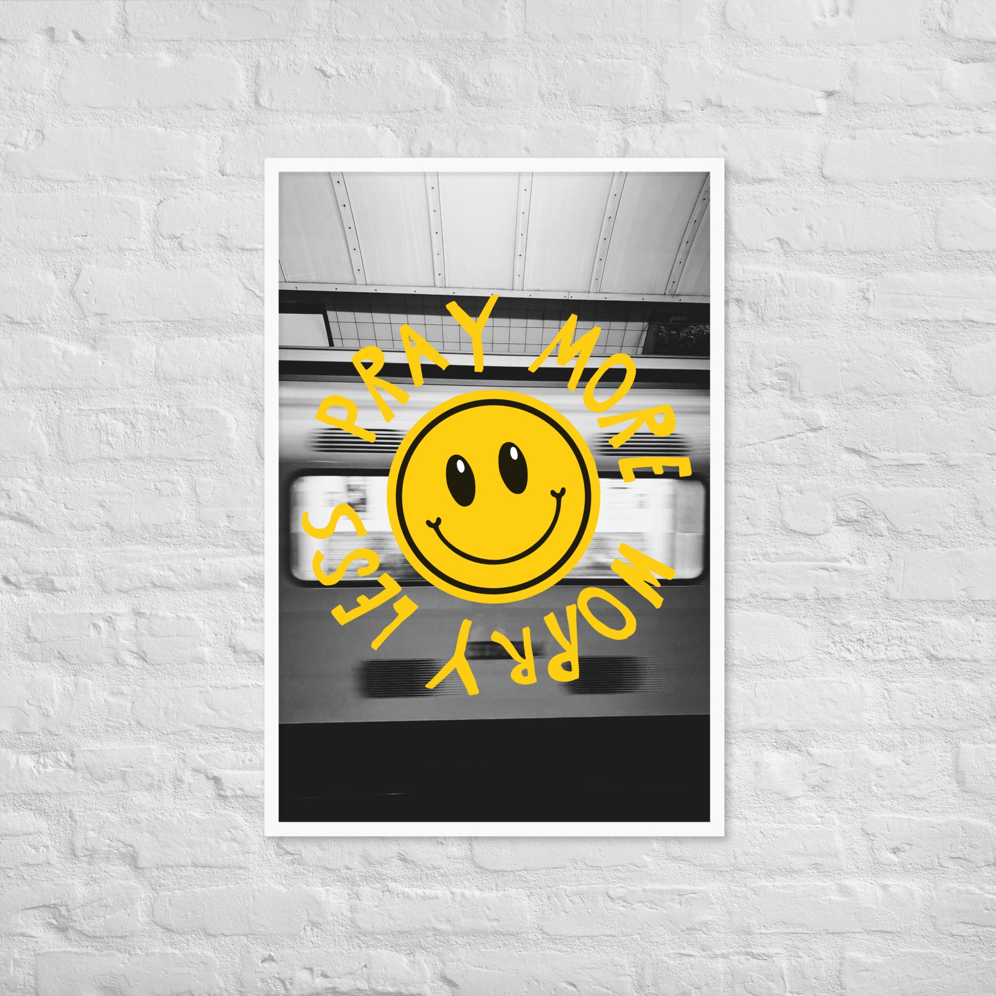 Pray More Worry Less print lifestyle 2