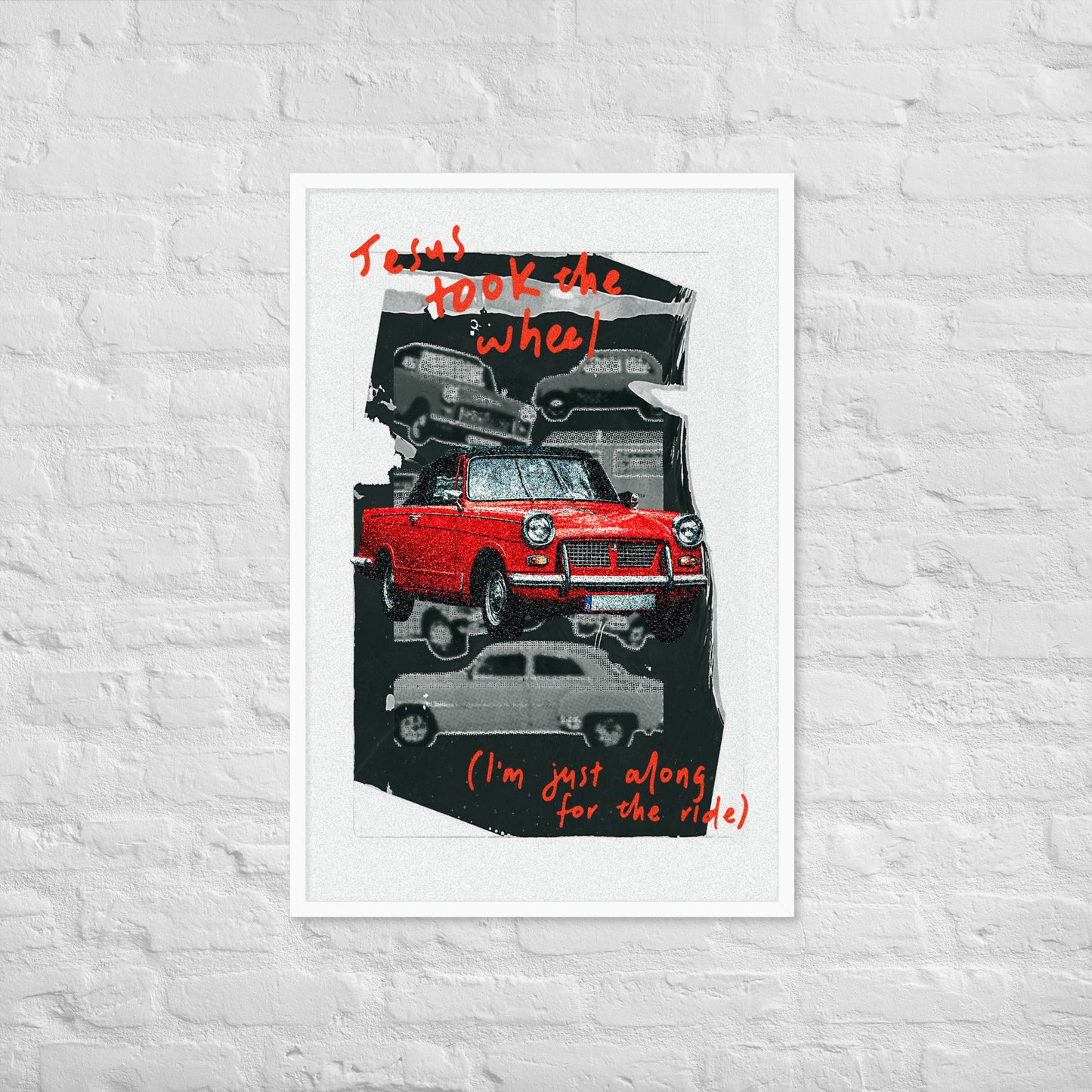 Take the Wheel Jesus print lifestyle 2
