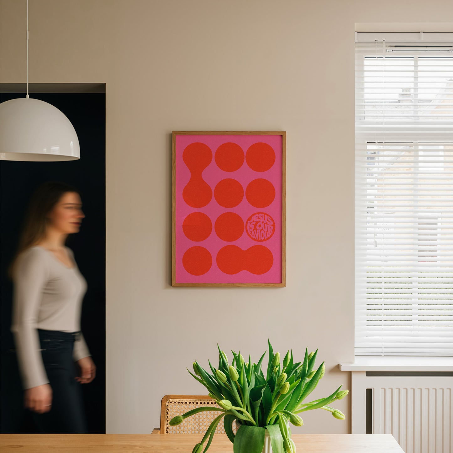 Our Saviour print lifestyle
