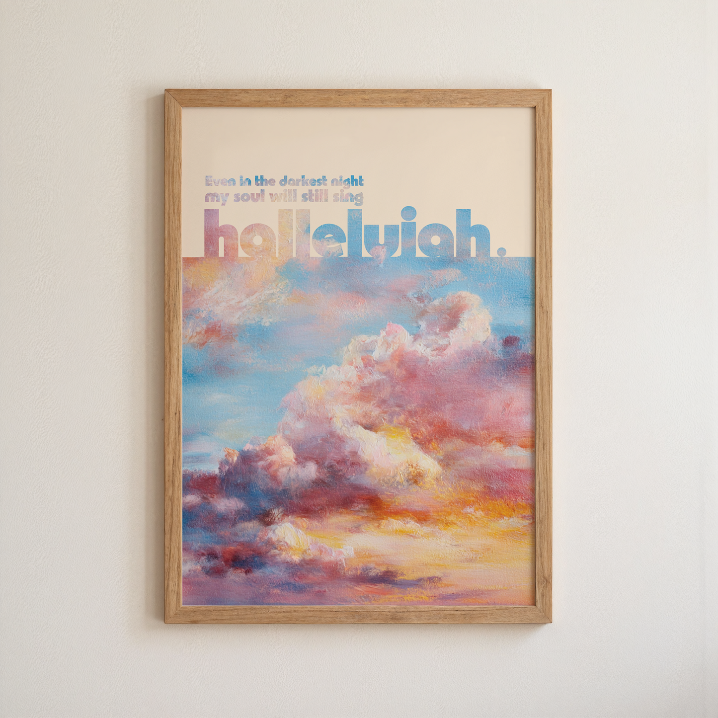 Hallelujah print