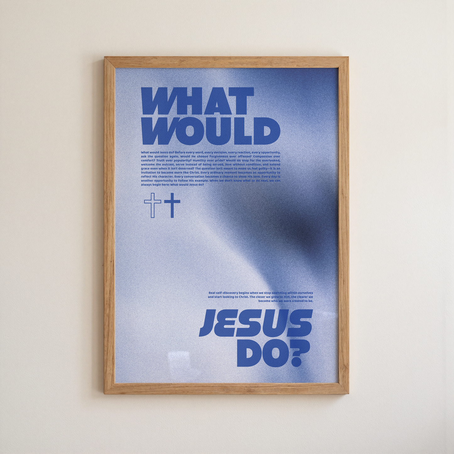 What Would Jesus Do print