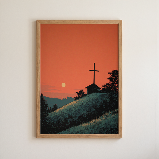 Upon the Hill print