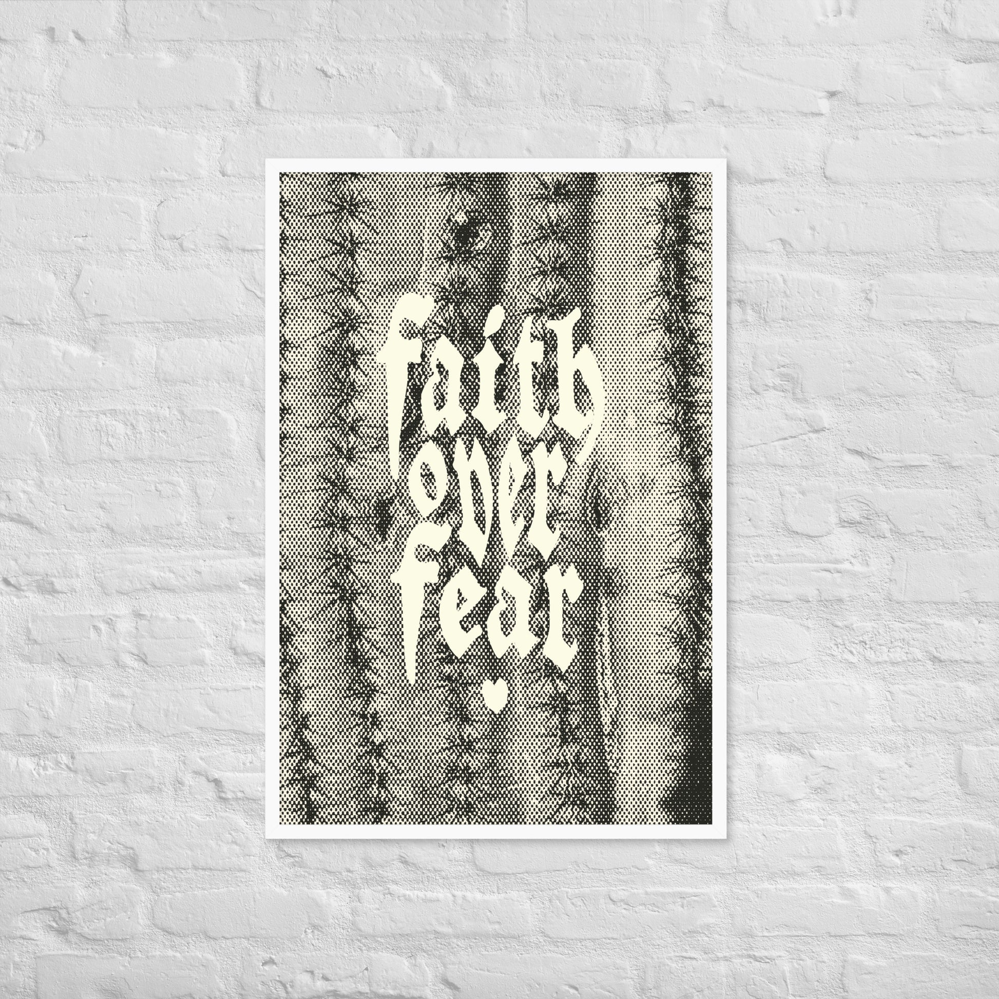 Faith Over Fear print lifestyle 4
