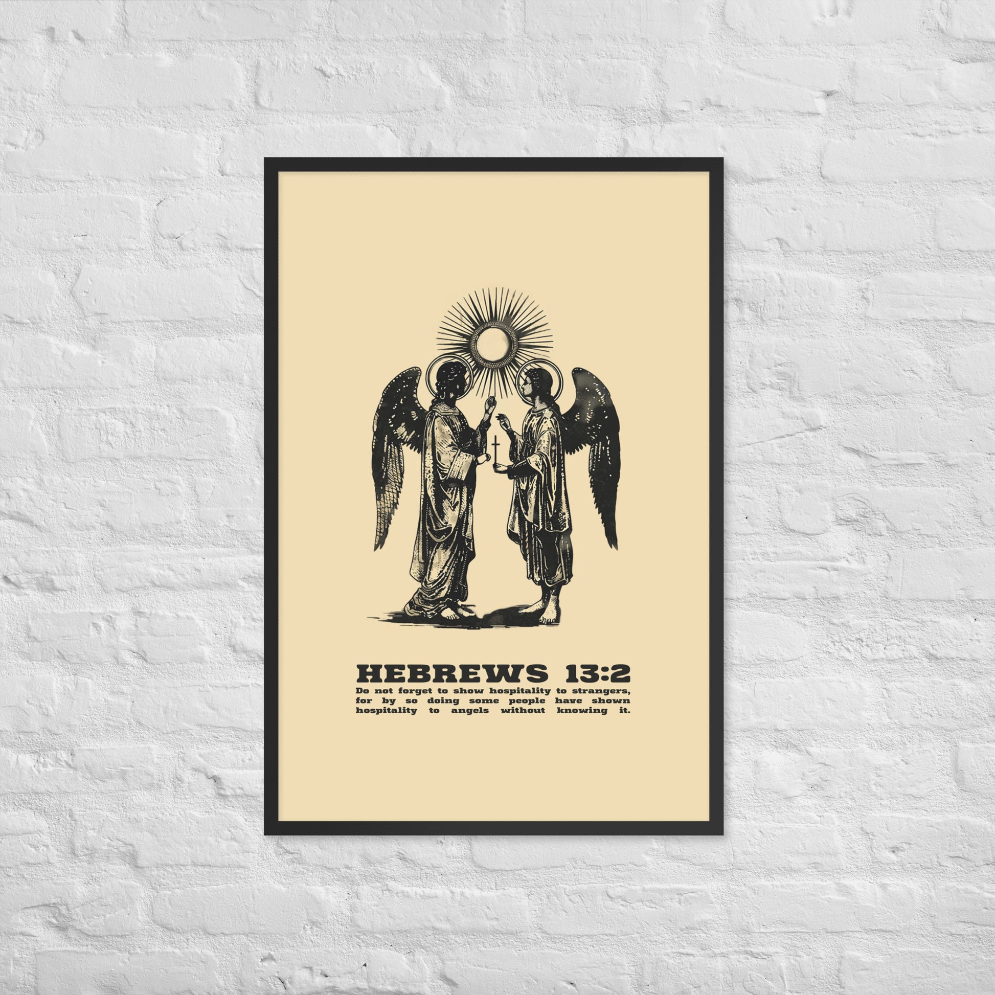 Hebrews 13:2 print lifestyle 2