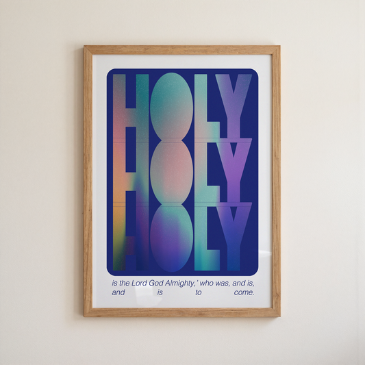 Holy Holy Holy print