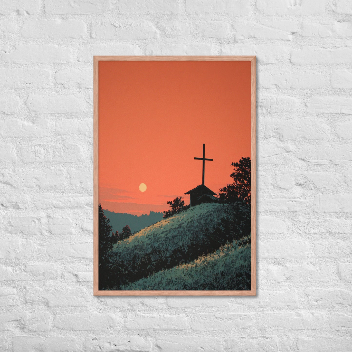 Upon the Hill print lifestyle 3