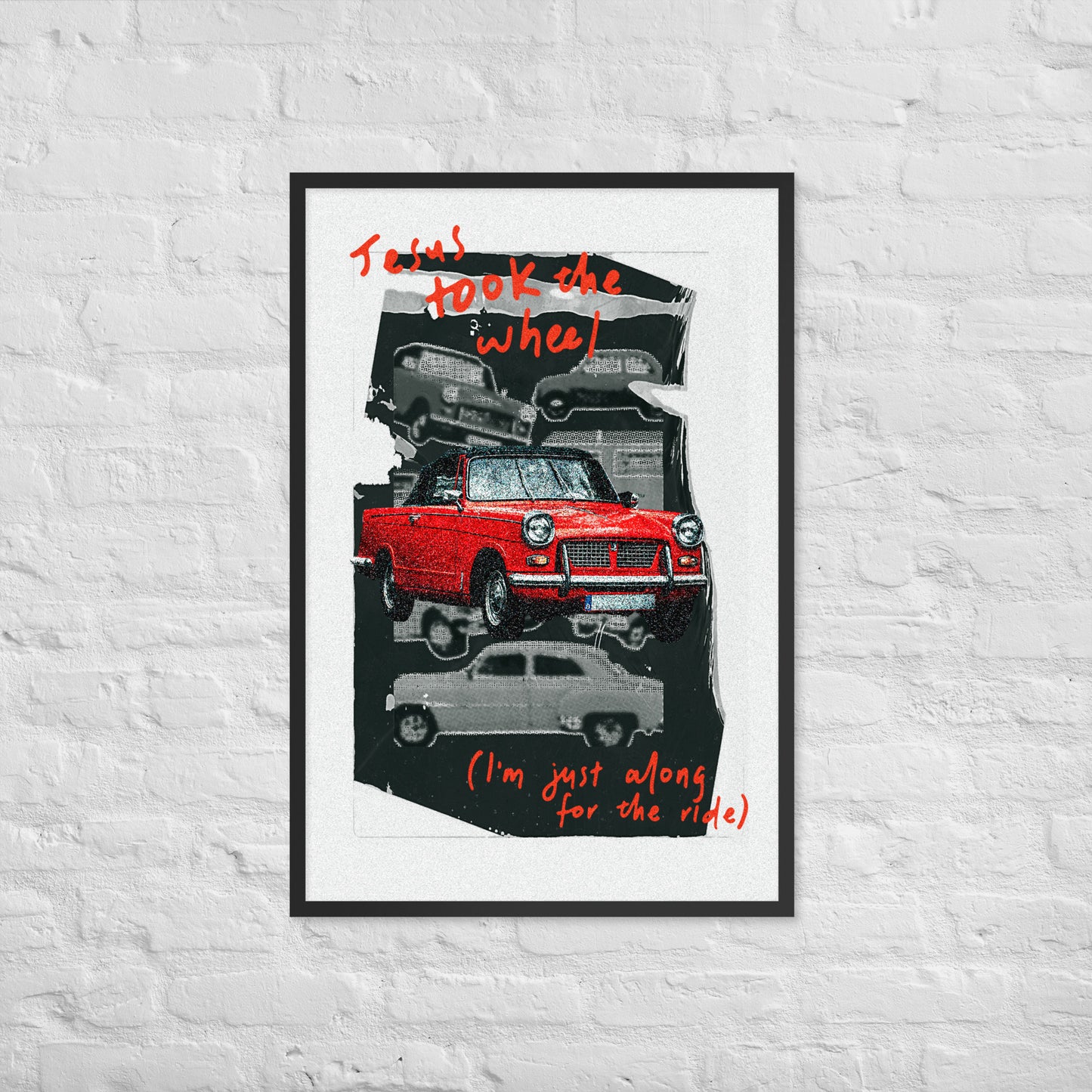 Take the Wheel Jesus print lifestyle 3
