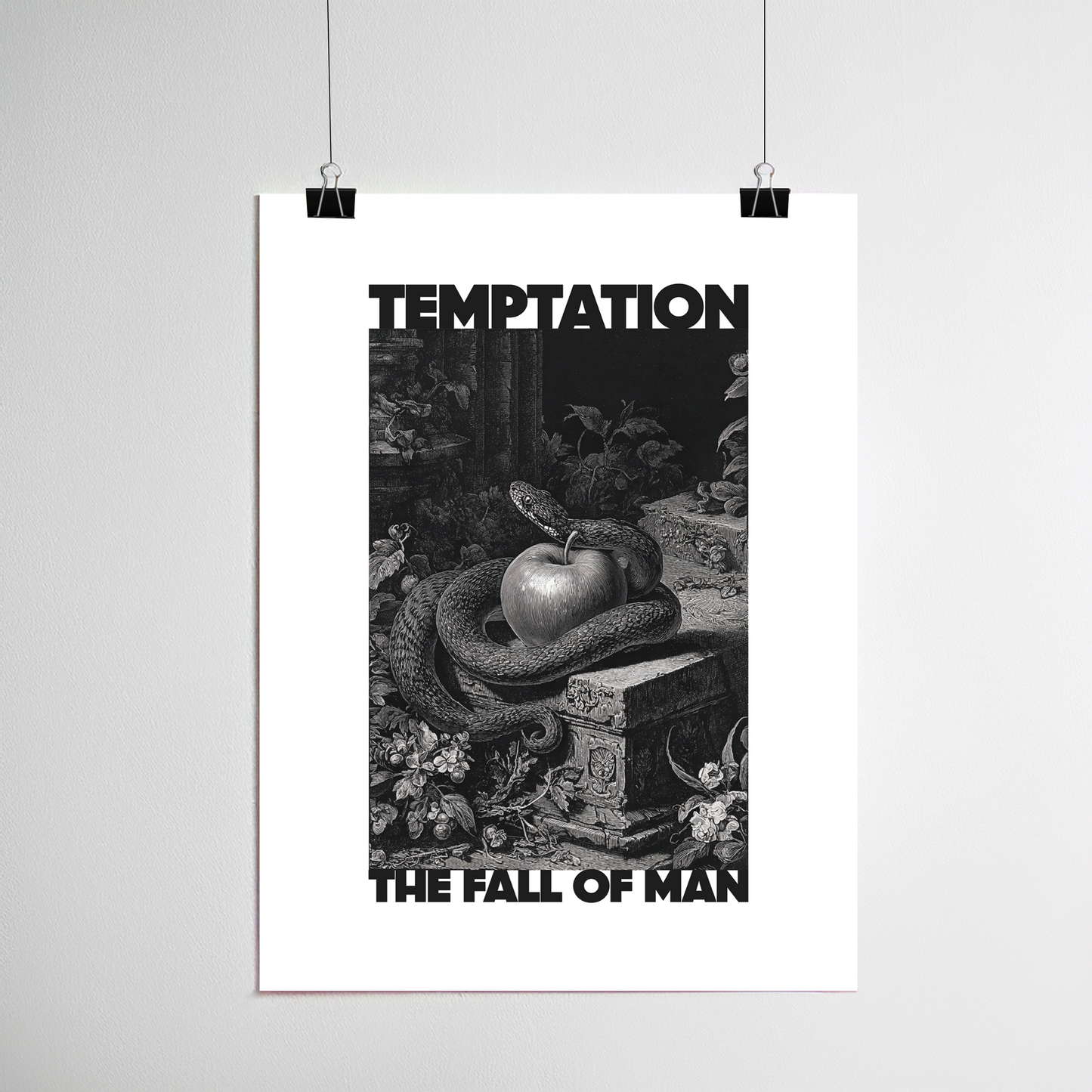 Fall of Man print detail