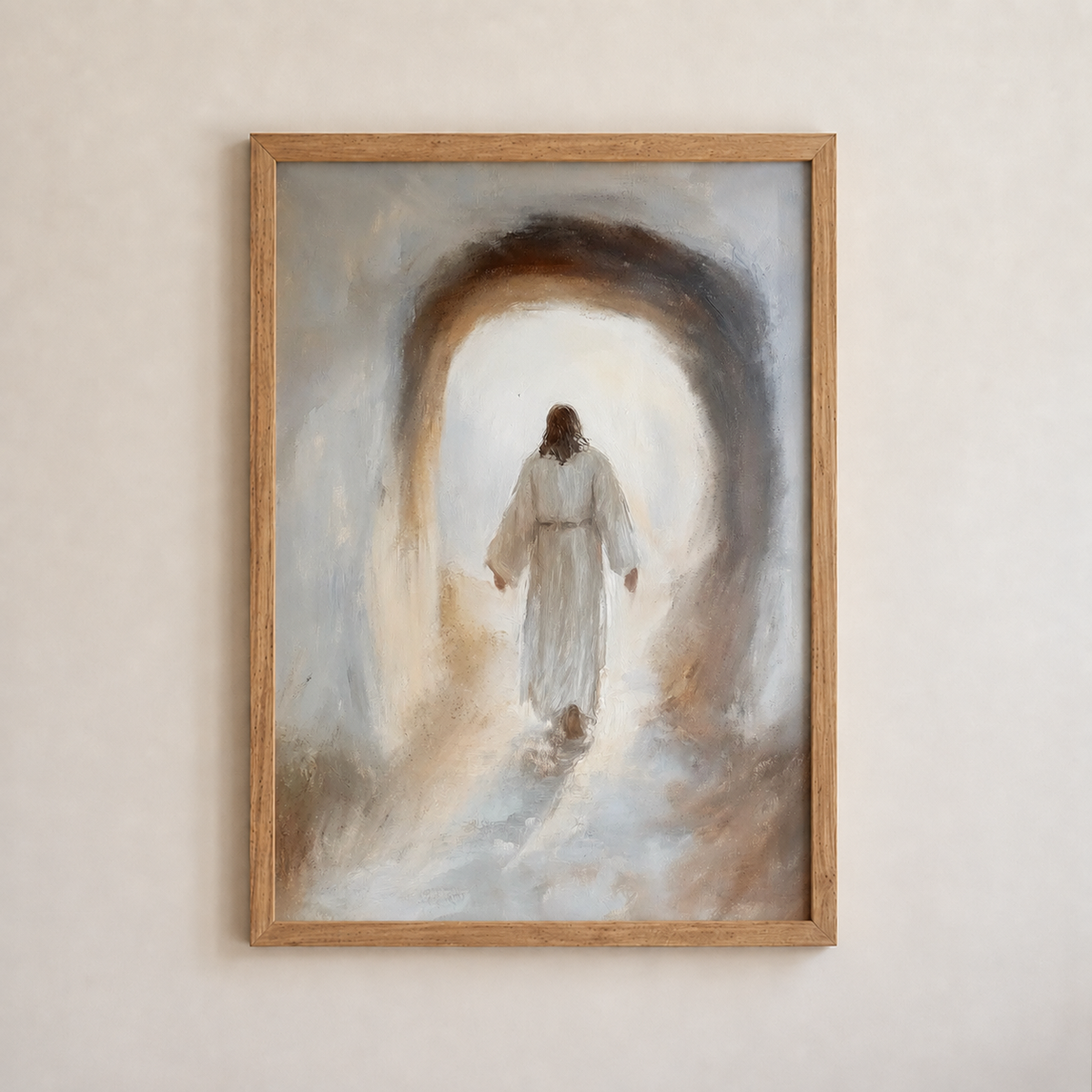 Walking Into The Light print